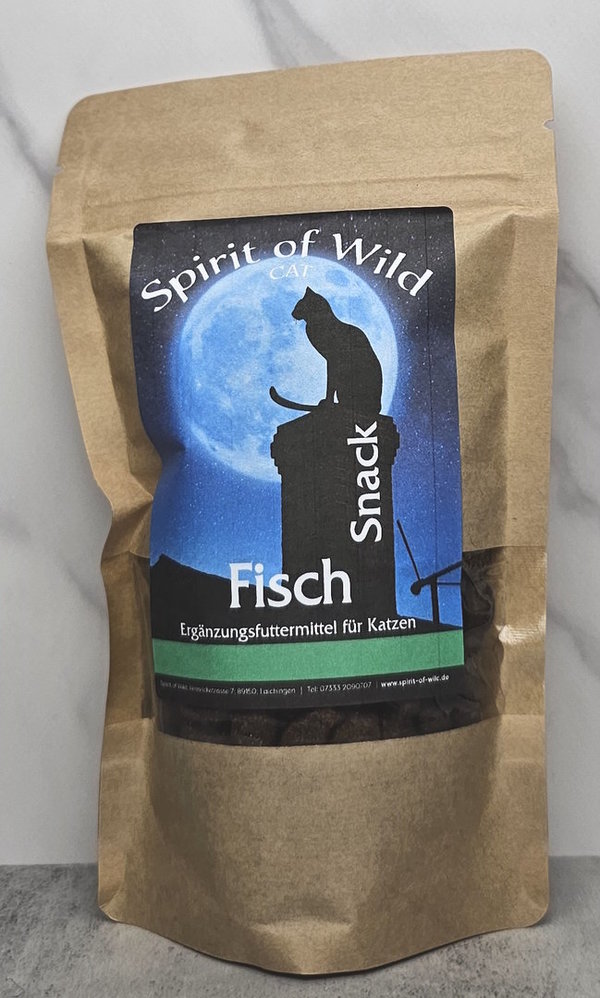 Spirit of Wild Cat Snack Fisch Getreidefrei 150g