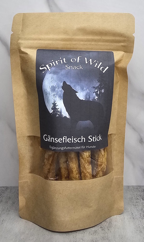 Spirit of Wild Snack Gänsefleisch Stick 100g